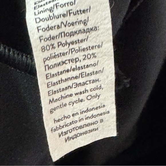 Spanx High Waist Straight Leg Ponte Pants in Black - Size Medium 20254Q - Picture 13 of 14